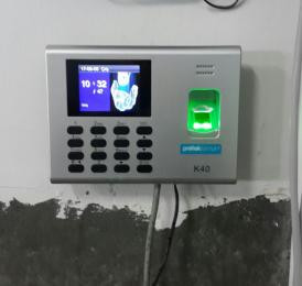 K40-ID Parmak İzi Okuyucu Montaj Görüntüleri